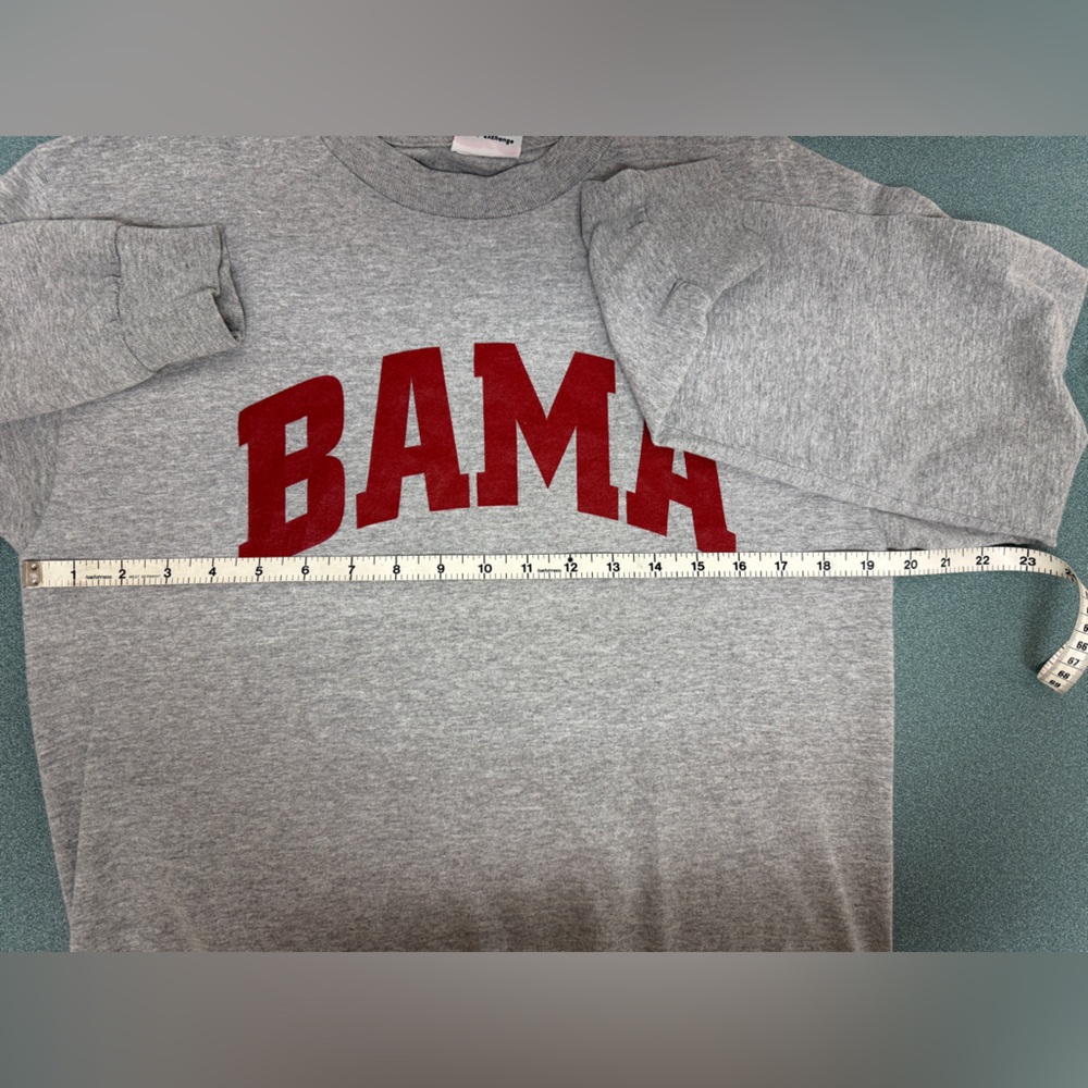 Alabama “BAMA” Long Sleeve Shirt Women’s Gray - Picture 5 of 6